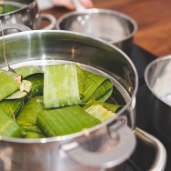 Pepes Ikan Steamed Fish in Banana Leaf