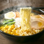 Ramen Noodle Pork and Broth 