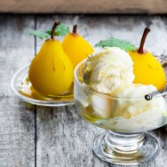  Saffron Poached Pears
