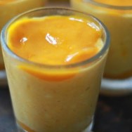 Mango Mousse with Cream