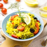 Risotto with seafood
