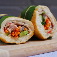 Mini Banh My, Pickle Vegetable, Confit Duck, Mayo