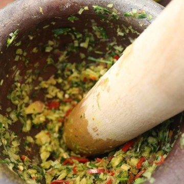 Varieties Of Thai Curry Pastes