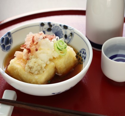 Agedashi tofu