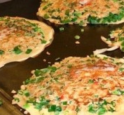 Japanese Pancake Okonomiyaki