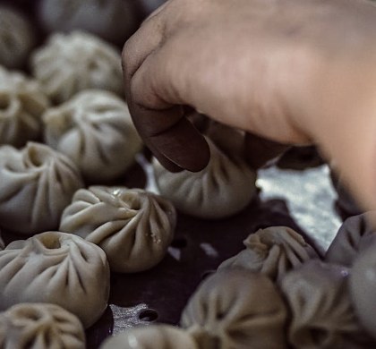Steamed Shanghai Soup Dumplings (Xiaolongbao)