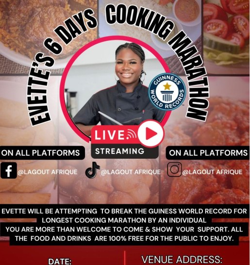 Otao Kitchen Proudly Hosts Ivette's Guinness World Record Attempt for Longest Cooking Marathon, Celebrating Women in Culinary Excellence and Cultural Diversity