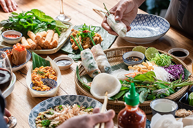 A group cooking event at Otao Kitchen, Abbotsford